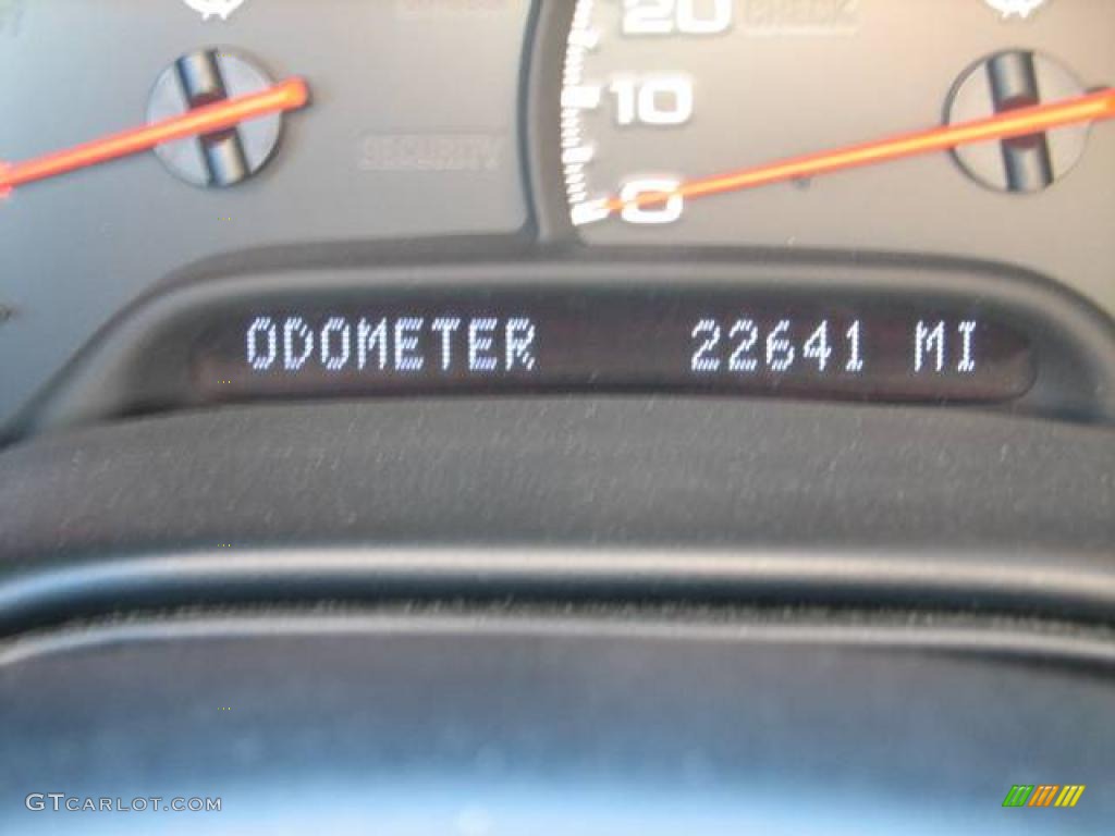 2001 Corvette Convertible - Navy Blue Metallic / Light Oak photo #10