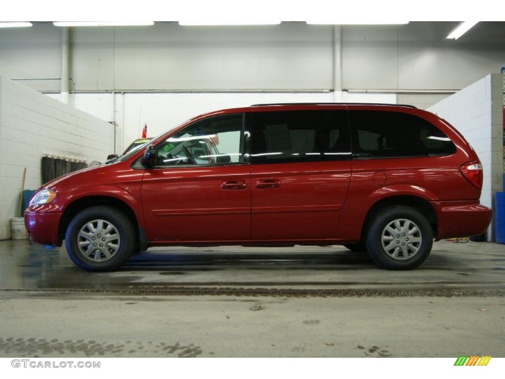 2006 Town & Country LX - Inferno Red Pearl / Medium Slate Gray photo #11