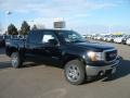 2010 Onyx Black GMC Sierra 1500 SLT Crew Cab 4x4  photo #1