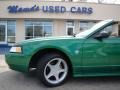 1999 Electric Green Metallic Ford Mustang GT Convertible  photo #36