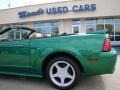 1999 Electric Green Metallic Ford Mustang GT Convertible  photo #37