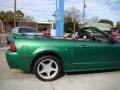 1999 Electric Green Metallic Ford Mustang GT Convertible  photo #38