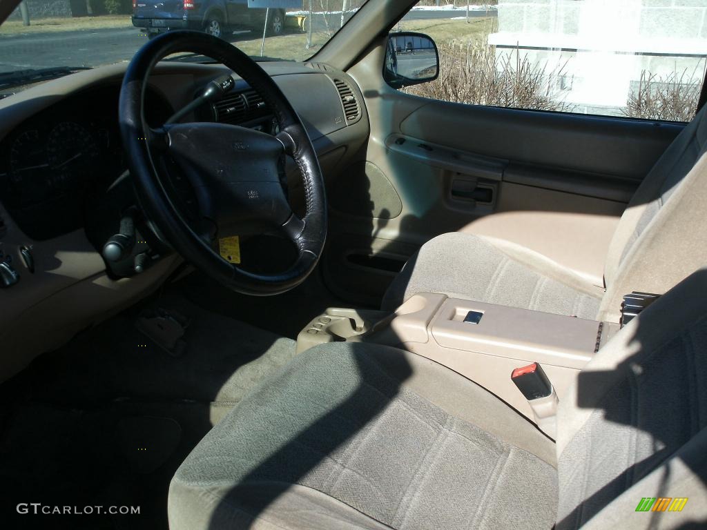 2000 Explorer Sport 4x4 - Spruce Green Metallic / Medium Prairie Tan photo #6