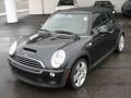 2006 Astro Black Metallic Mini Cooper S Convertible  photo #1