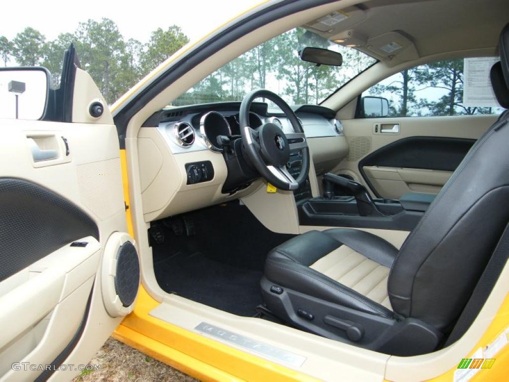 2008 Mustang GT/CS California Special Coupe - Grabber Orange / Dark Charcoal/Medium Parchment photo #14