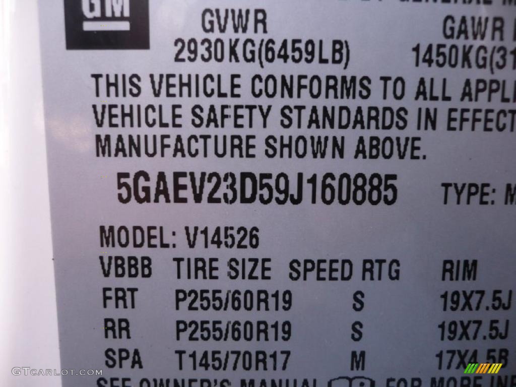 2009 Enclave CXL AWD - White Opal / Dark Titanium/Titanium photo #23