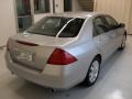 2007 Alabaster Silver Metallic Honda Accord EX-L V6 Sedan  photo #4