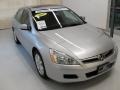 2007 Alabaster Silver Metallic Honda Accord EX-L V6 Sedan  photo #5