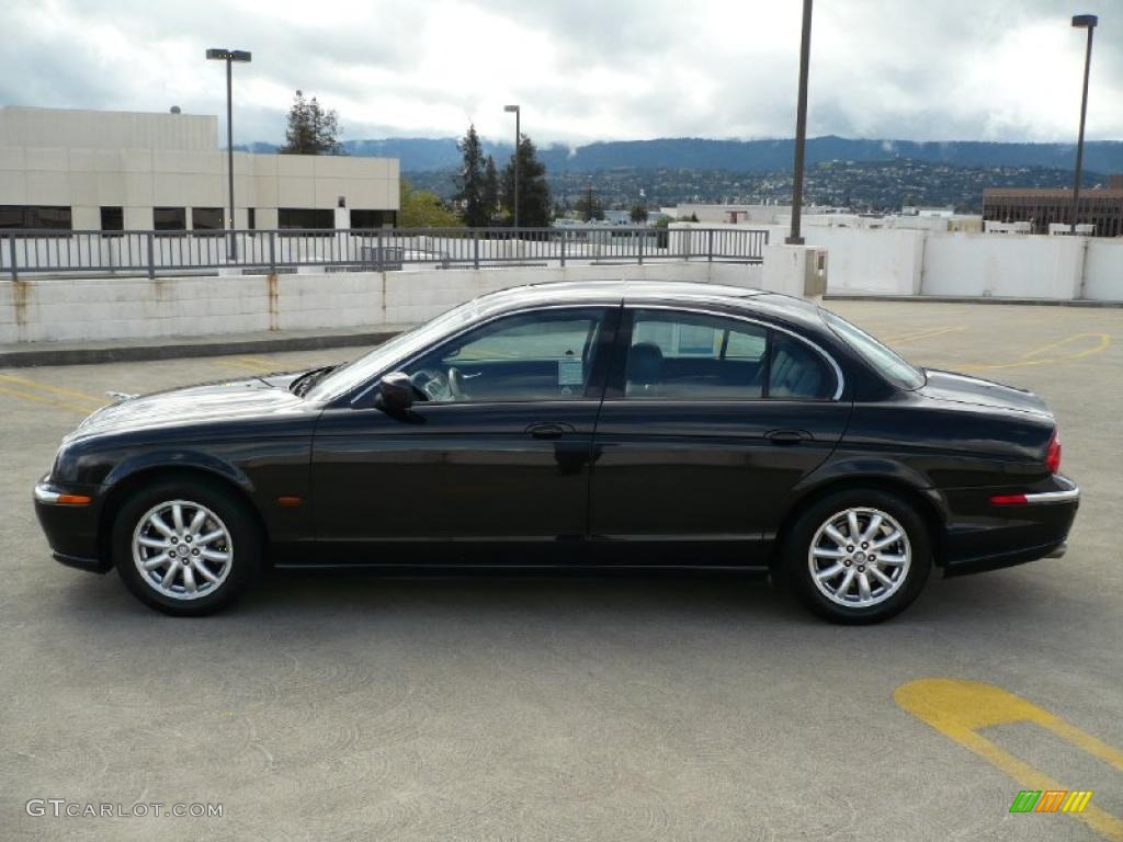 2002 S-Type 4.0 - Black / Charcoal photo #8