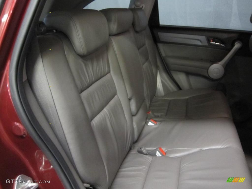 2007 CR-V EX-L 4WD - Tango Red Pearl / Gray photo #7