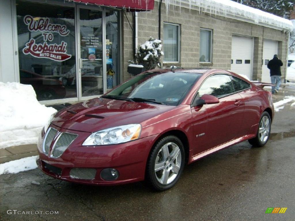 2008 G6 GXP Coupe - Performance Red Metallic / Ebony Black photo #1