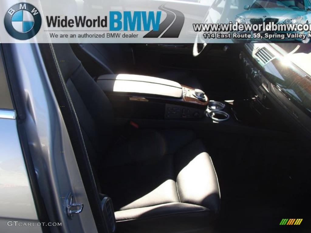 2008 7 Series 750Li Sedan - Titanium Silver Metallic / Black photo #10