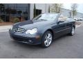 2008 Steel Grey Metallic Mercedes-Benz CLK 350 Cabriolet  photo #16