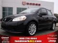 2008 Black Pearl Metallic Suzuki SX4 Sedan  photo #1