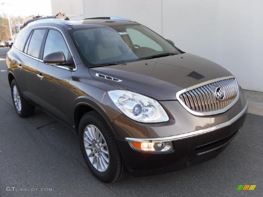 2010 Enclave CXL - Cocoa Metallic / Cashmere/Cocoa photo #5