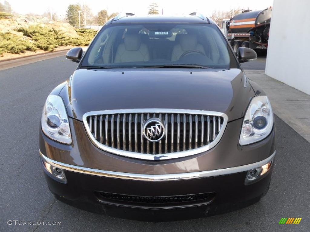 2010 Enclave CXL - Cocoa Metallic / Cashmere/Cocoa photo #6