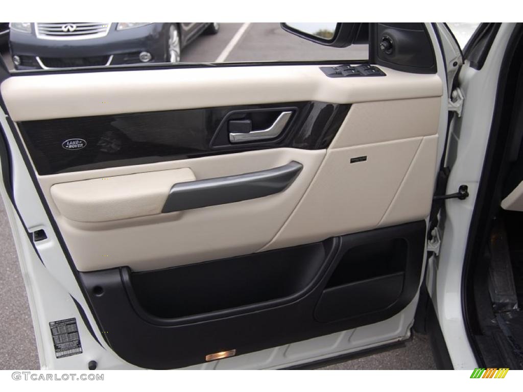 2007 Range Rover Sport Supercharged - Chawton White / Ivory photo #7