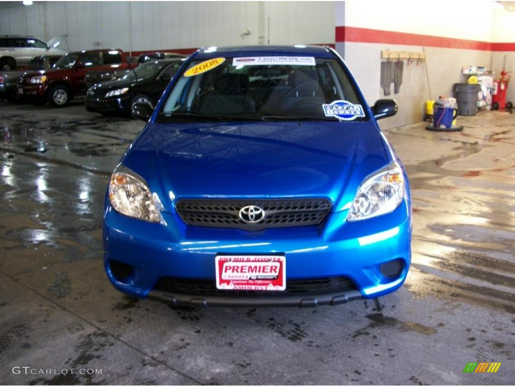2008 Matrix  - Speedway Blue / Dark Charcoal photo #2