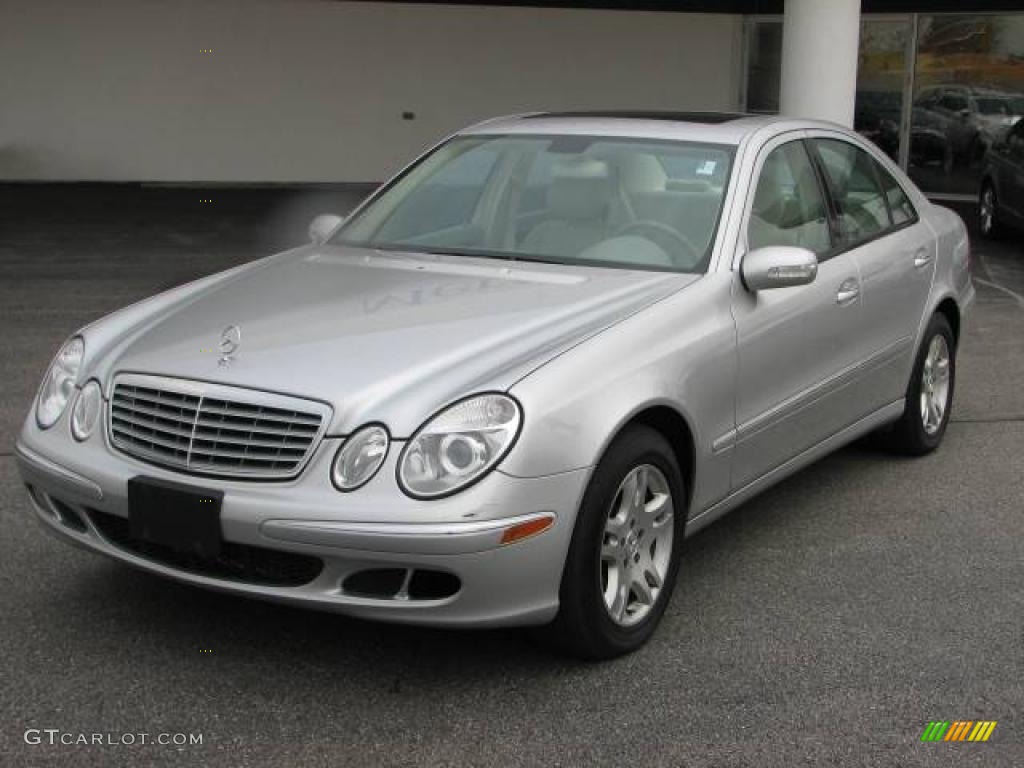 2006 E 350 4Matic Sedan - Iridium Silver Metallic / Stone photo #1