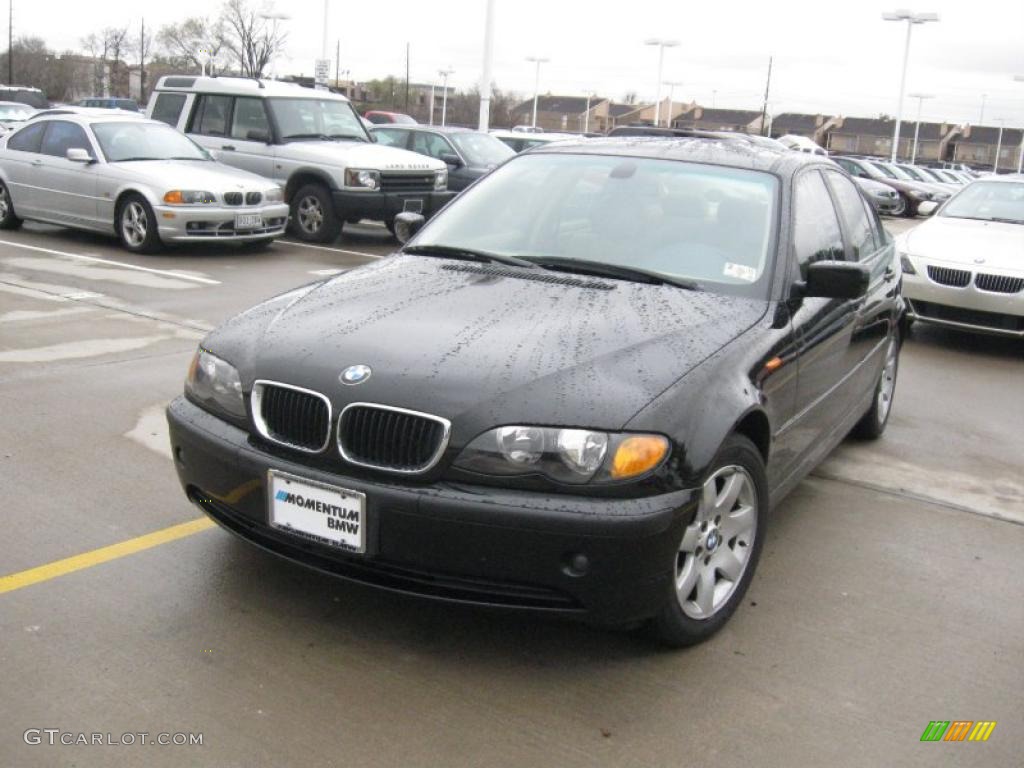 Jet Black BMW 3 Series