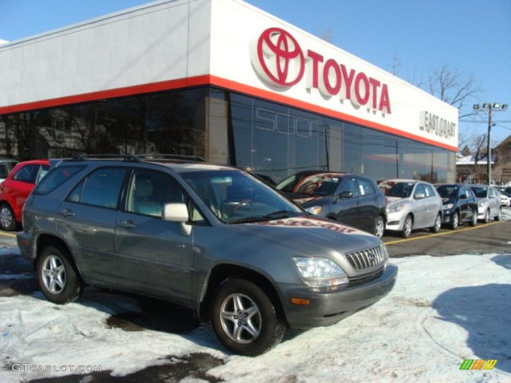 2003 RX 300 AWD - Mineral Green Opalescent / Ivory photo #1