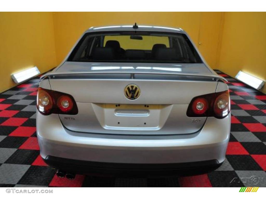 2008 Jetta Wolfsburg Edition Sedan - Reflex Silver Metallic / Anthracite Black photo #5