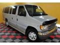 Silver Metallic 1999 Ford E Series Van E350 Super Duty XLT Extended Passenger