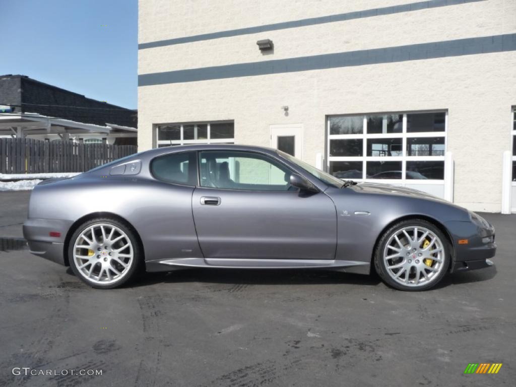 2005 GranSport Coupe - Grigio Alfiere (Dark Silver) / Black/Gray photo #2