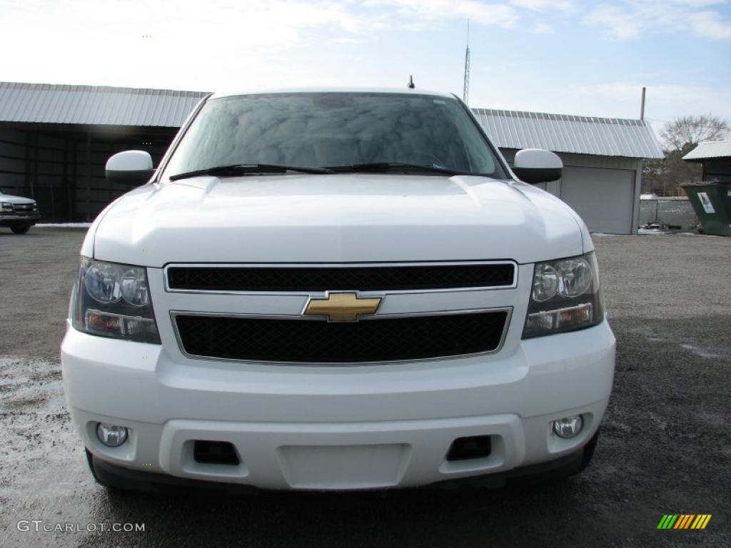 2007 Tahoe LTZ - Summit White / Ebony photo #6