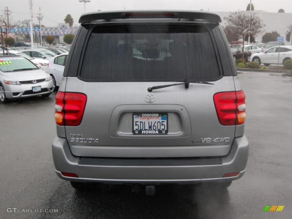 2003 Sequoia Limited 4WD - Silver Sky Metallic / Charcoal photo #4