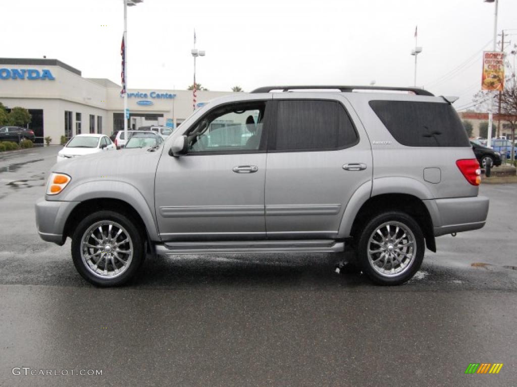 2003 Sequoia Limited 4WD - Silver Sky Metallic / Charcoal photo #6