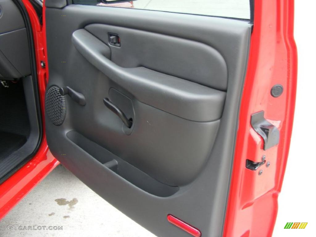 2007 Silverado 1500 Classic LS Extended Cab - Victory Red / Dark Charcoal photo #27