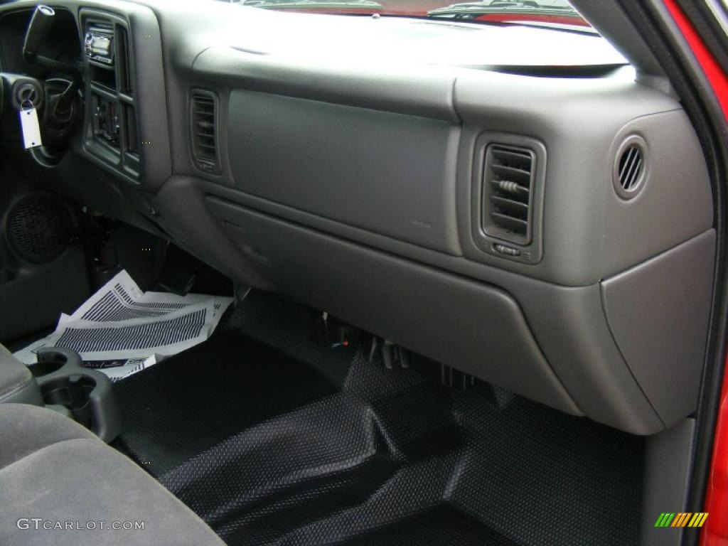 2007 Silverado 1500 Classic LS Extended Cab - Victory Red / Dark Charcoal photo #28
