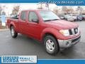 2008 Red Brawn Nissan Frontier SE Crew Cab  photo #1