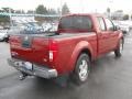 2008 Red Brawn Nissan Frontier SE Crew Cab  photo #3