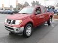 2008 Red Brawn Nissan Frontier SE Crew Cab  photo #7