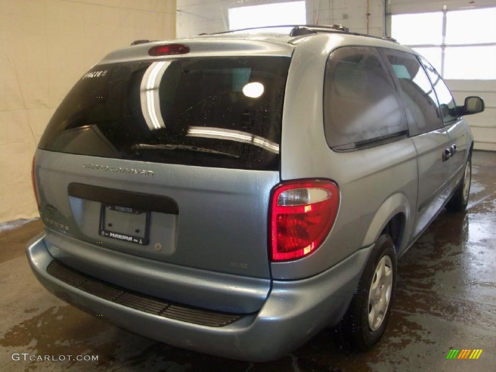 2003 Grand Caravan SE - Butane Blue Pearl / Taupe photo #8