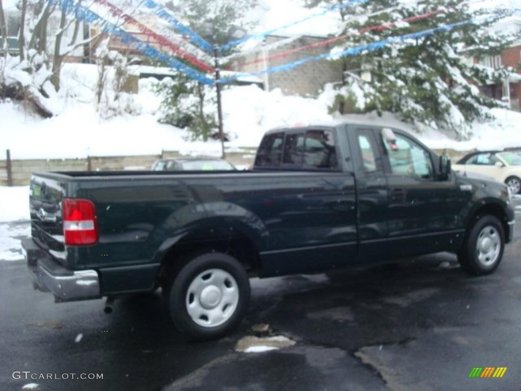 2006 F150 XL Regular Cab - Aspen Green Metallic / Tan photo #6