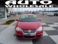 2009 Salsa Red Volkswagen Jetta TDI Sedan  photo #2