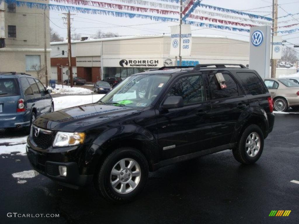 2006 Tribute s 4WD - Mystic Black / Medium Pebble Beige photo #1