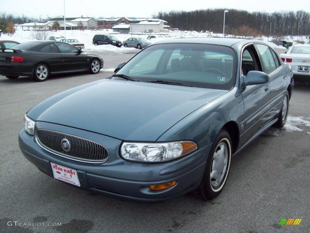 2000 LeSabre Custom - Titanium Blue Metallic / Medium Gray photo #10