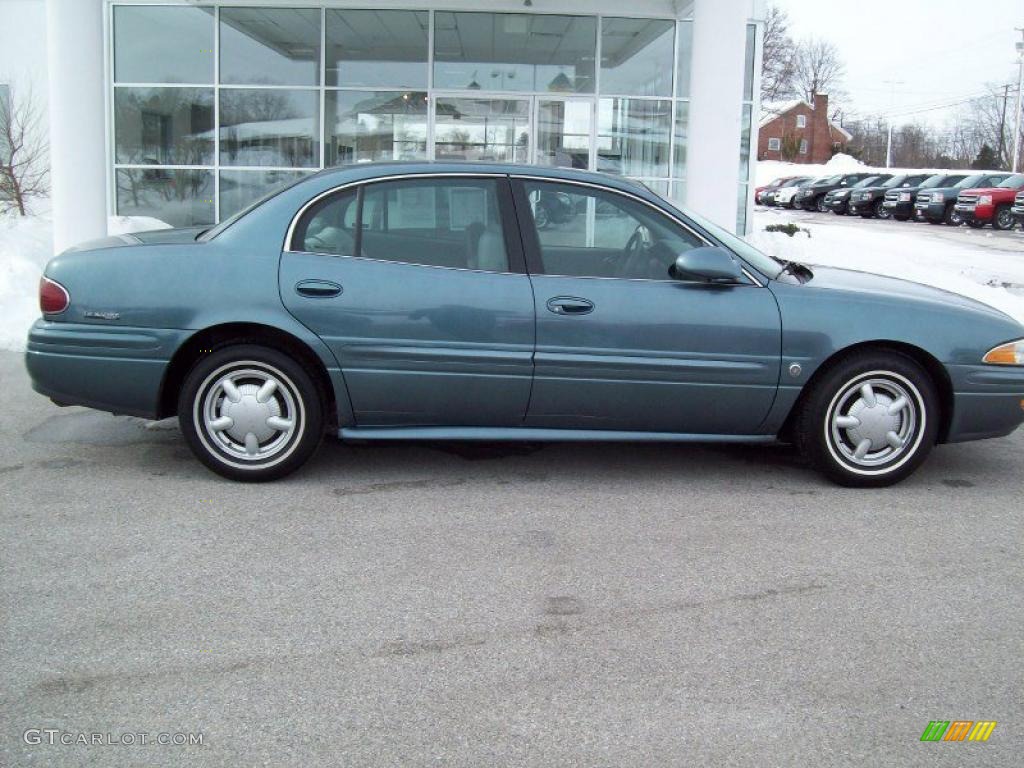 2000 LeSabre Custom - Titanium Blue Metallic / Medium Gray photo #12