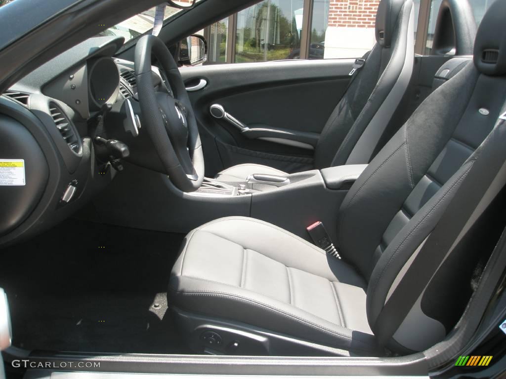 2009 SLK 55 AMG Roadster - Black / Black photo #5