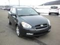 2008 Charcoal Gray Hyundai Accent SE Coupe  photo #4