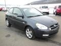 2008 Charcoal Gray Hyundai Accent SE Coupe  photo #5