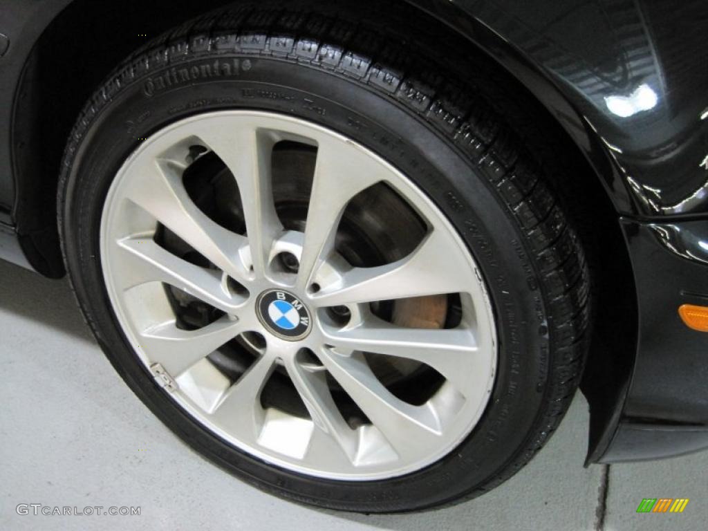 2006 3 Series 330i Convertible - Jet Black / Sand photo #26