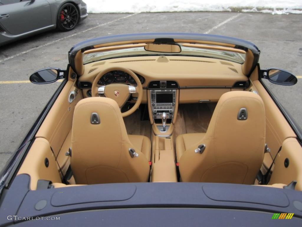 2007 911 Carrera Cabriolet - Lapis Blue Metallic / Sand Beige photo #9