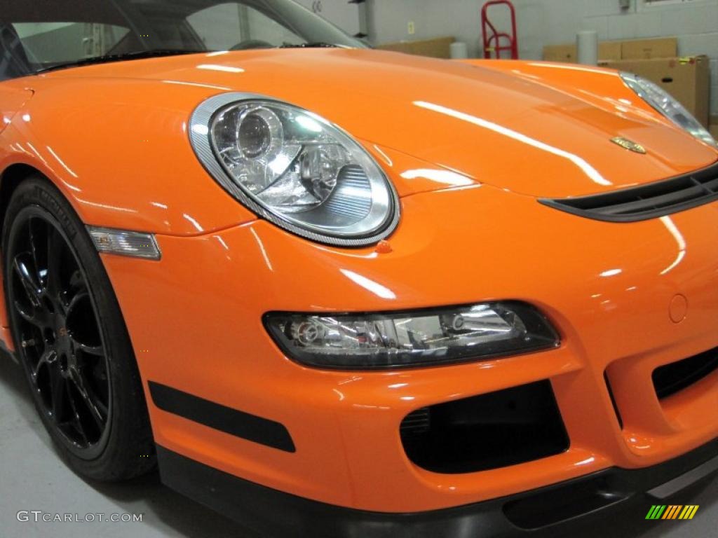 2007 911 GT3 RS - Orange/Black / Black w/Alcantara photo #35