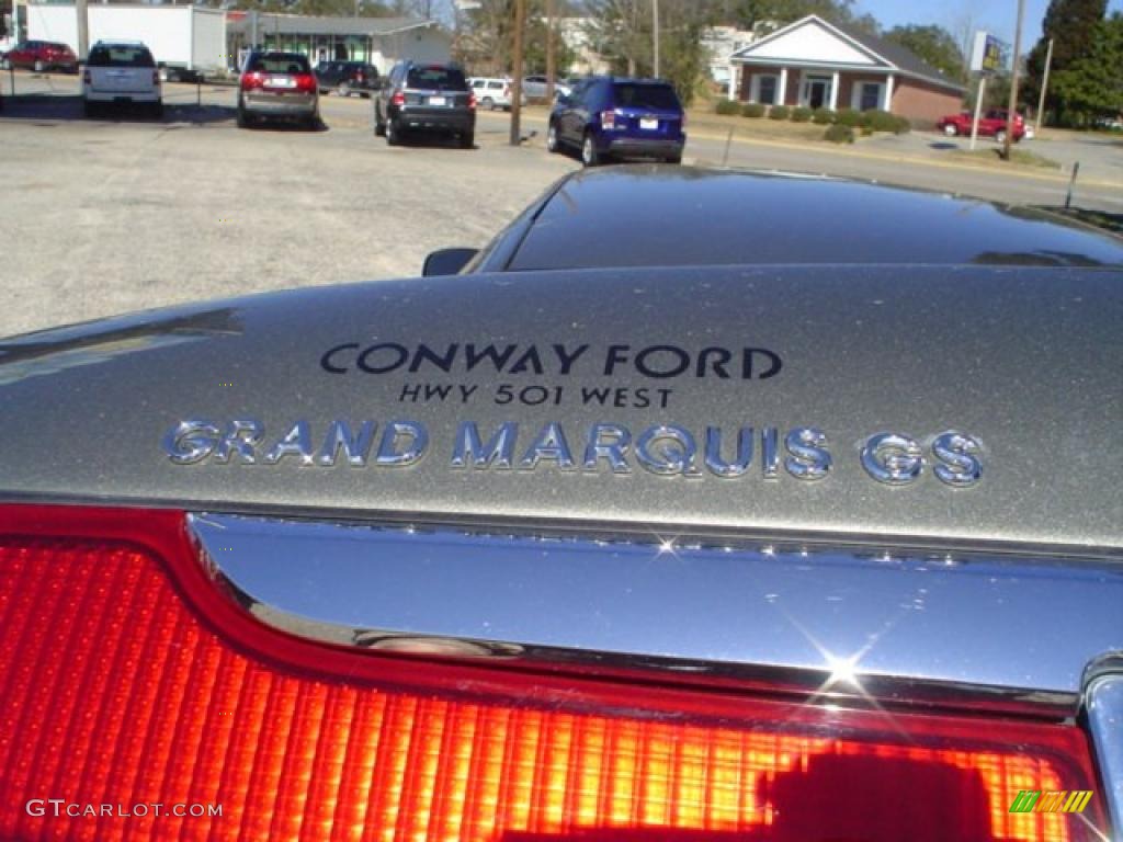 2004 Grand Marquis GS - Spruce Green Metallic / Light Flint photo #13