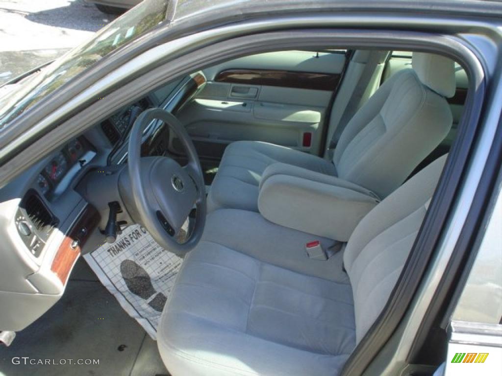 2004 Grand Marquis GS - Spruce Green Metallic / Light Flint photo #19